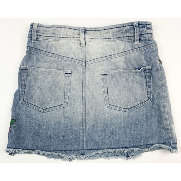 Vintage Hello Kitty Sanrio Denim Skirt Vest Two Piece Girls Outfit Y2K Medium - Picture 13 of 14